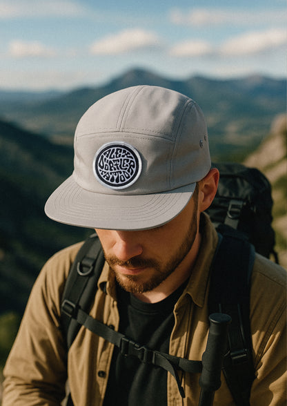 LIGHT GREY OUTDOOR CAP - PATCH