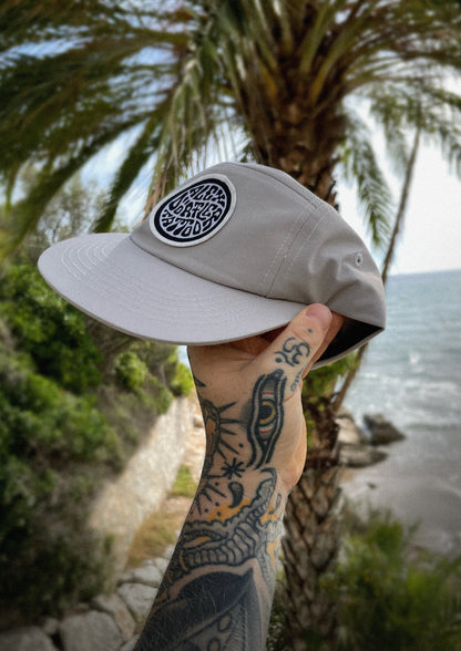 LIGHT GREY OUTDOOR CAP - PATCH