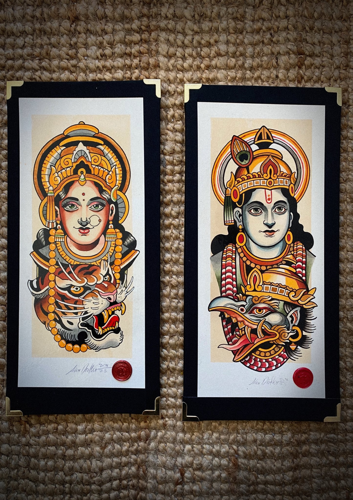 VISHNU / DURGA PRINT