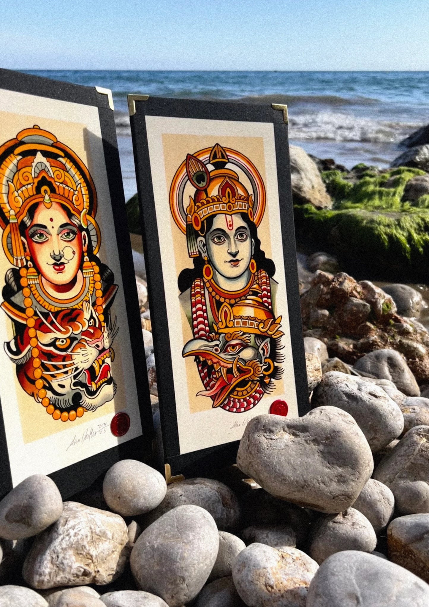 VISHNU / DURGA PRINT