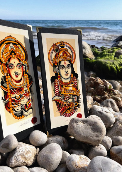 VISHNU / DURGA PRINT