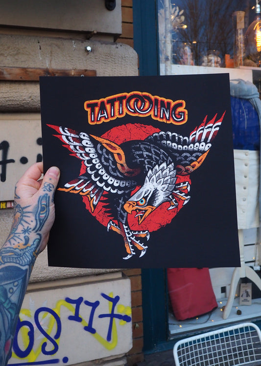 Eagle print TATTOOING