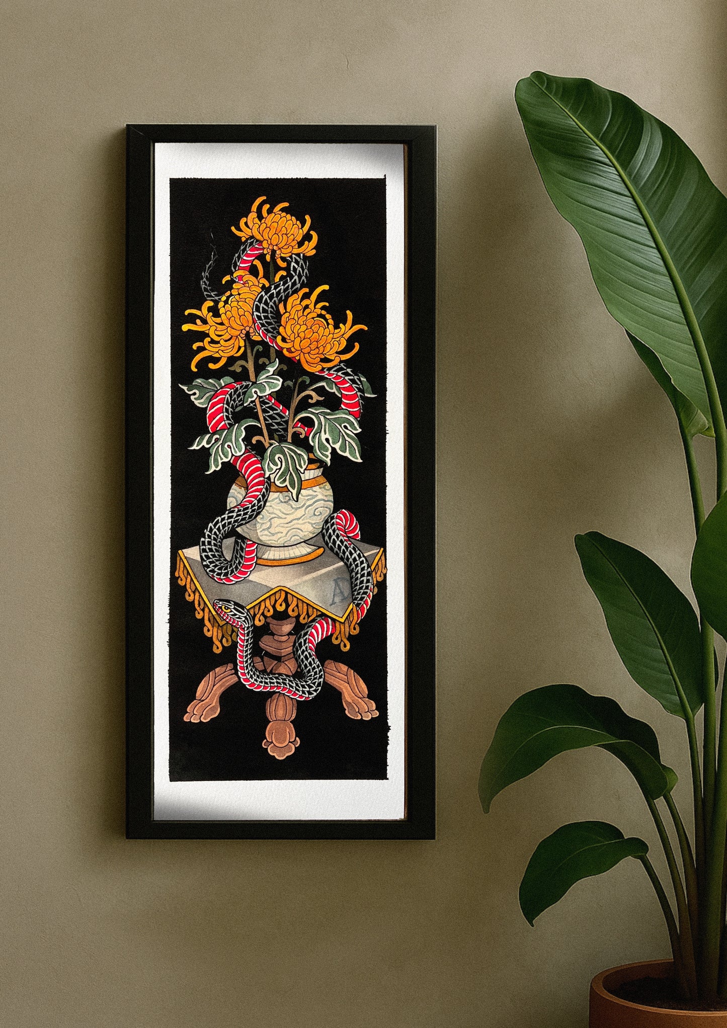 CHRYSANTHEMUM VASE