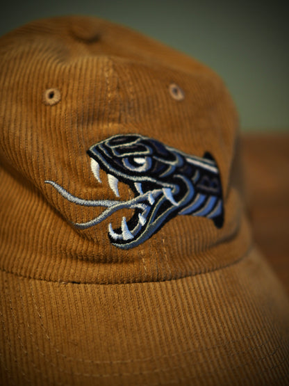 Corduroy snake cap