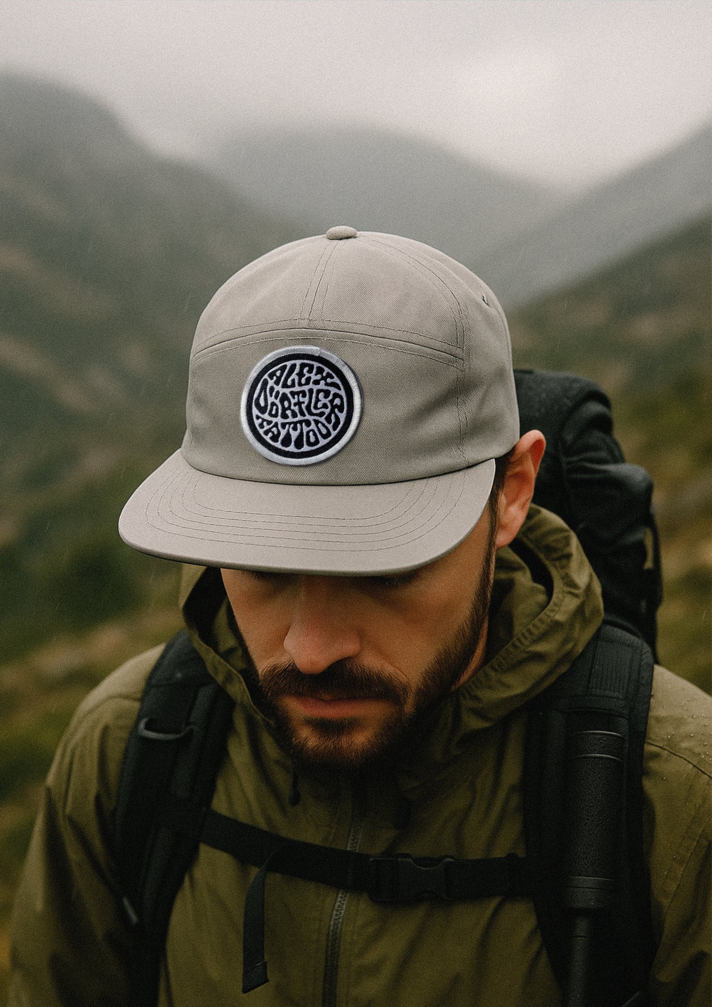 LIGHT GREY OUTDOOR CAP - PATCH
