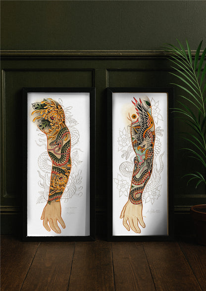 ARM / SNAKE VS. EAGLE