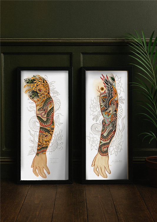 ARM / SNAKE VS. EAGLE