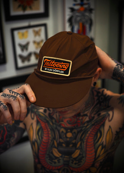 Tattooing Rope Cap – Brown