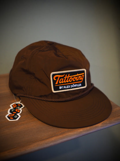 Tattooing Rope Cap – Brown