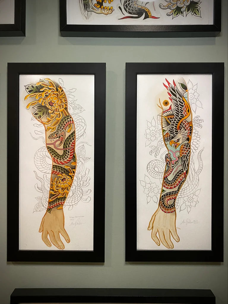 ARM / SNAKE VS. EAGLE