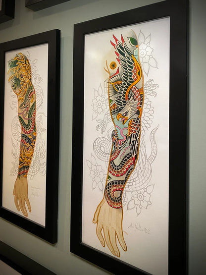 ARM / SNAKE VS. EAGLE